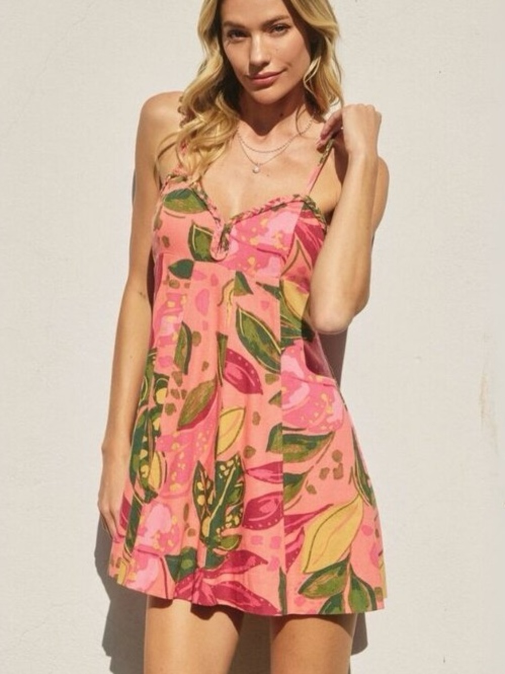 Dress Forum Tropical Mini Dress